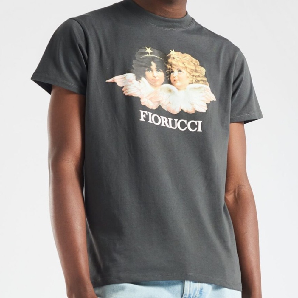 Fiorucci Angels T-Shirt Dark Grey Shirt